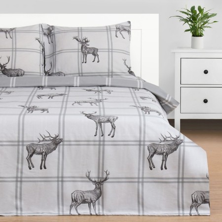 Bed linen "Ethel" 2 joint venture Silver Mood 175x215 cm, 200x220 cm, 70x70 cm -2 pcs, tunnel-2