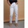 Women's jeans with a high landing CONTE Elegant Mom Fit, size XS, color White