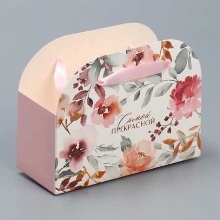 Carriage for flowers is folding "Beautiful", 17 × 13 × 7 cm-1