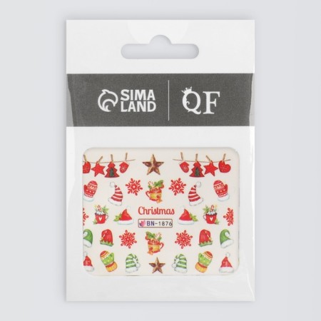 Nail slider 6.5*5.5cm BN-1876 (FAS 6pcs Price per pcs) CAF SAME QF-2