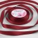 Satin tape, 12 mm × 23 ± 1 m, burgundy color # 48