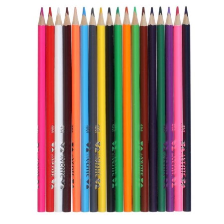 Pencils of 18 colors, Devente Trio Mega Soft, three -sided case, super soft, 4m, 3 mm-2
