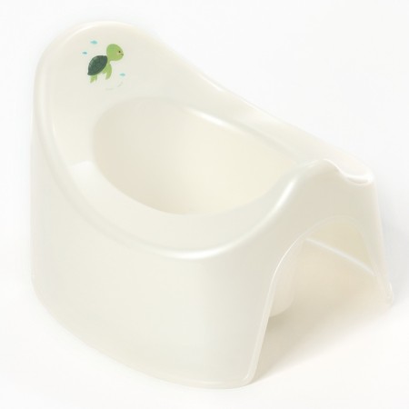 Children's pot "Turtle", white color-3