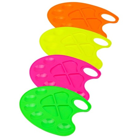 Ovalnaya palette, 10 celligrata “flashlights”, neon colors, mix-1