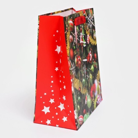 Gift, laminated, "Christmas toys" package, 18 x 23 x 10 cm-2