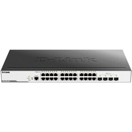 D-Link DGS-3000-28X DGS-3000-28X/B1A switch, controlled, 24x10/100/1000Base-T