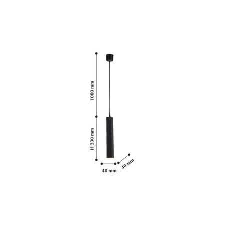 Somnium 40 mm suspension, LED 7W-1