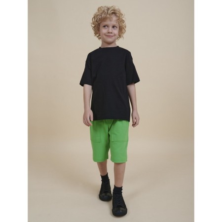 T -shirt for boys, height 104 cm, black color-3
