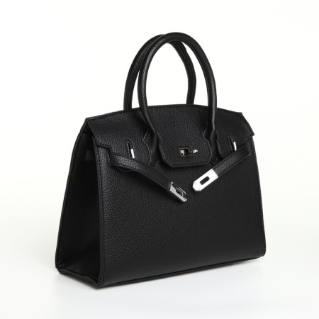 Female bag on a valve, black color-2