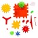 The designer "Funny gears", light and sound effects, works from batteries, 81 details
