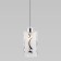 Suspended lamp Eurosvet miguel 5000/1, E27, 1x60W, 120x120 mm, chromium color