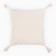 Decorative pillowcase "Ethel" BOHO, 45x45 cm, milk color, 100% cotton