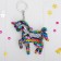 Soft keychain-hameleon "Unicorn"