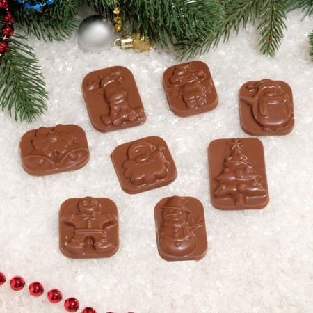 Figure chocolate Merry X-Mas, 100 g