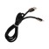 Lightning cable - USB, 6 A, PVC braid, 1 meter, black
