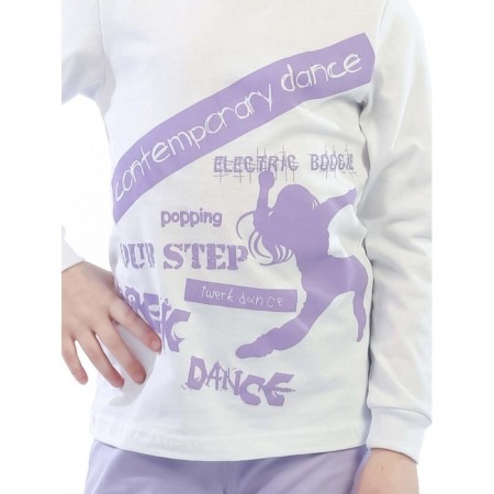 Dubstep children's suit, height 98 cm, white color-5