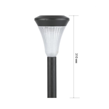 Lamp Garden era on the sunny battery LED, IP54, black-3