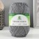 Yarn "soft cotton" 70% cotton, 30% nylon 220m/100g (169 gray)