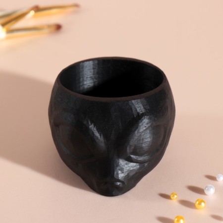 Interior subject "Alien" height 5 cm, d-6 cm black-1