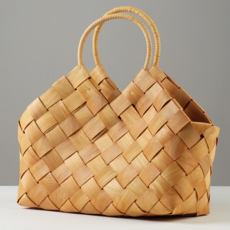 Playfish basket, 32 x 14 x 16.5/27/37 cm, sequoia