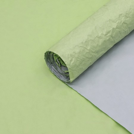 Paper Pearl Perseine "Ecolux Two -Color", sea wave - light green, 0.7 x 5 m