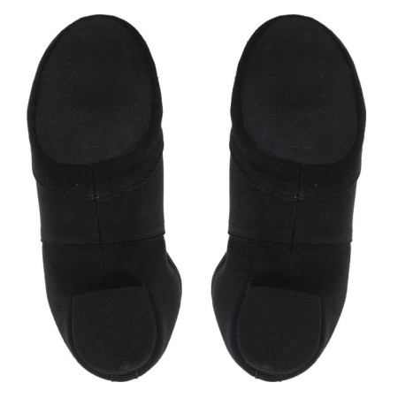 Jazovka are fabric, with an elastic band, insole length 21.5 cm, black color-3