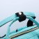 Women's backpack with a thermal carman, thermal mosque - portfolio, turquoise color