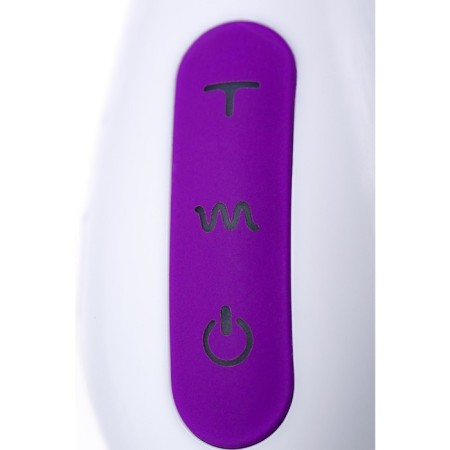The vibrator with the Jos Taty clitoris stimulator, pulsating, purple, 21.5 cm-7