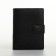 Male purse on magnet 3 in 1, department for auto documents, passports, black color
