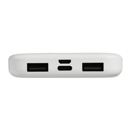 External Maimi Mi30, 10,000 mAh, 2 USB, Type-C, MicroUSB, 2.1 A, white-4