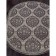 Oval Merinos Serenity carpet, size 200x400 cm, Dark Gray color