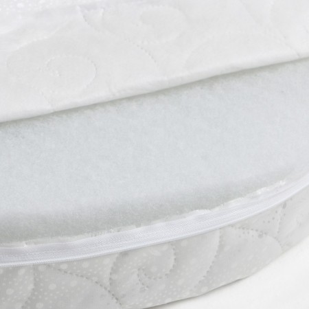 Mattress oval unright fox 75x125x10 Ortopibiber Mix, Jacquard-3