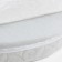 Mattress oval unright fox 75x125x10 Ortopibiber Mix, Jacquard