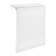 The screen for the Zein Delta-Max cast-iron radiator, 490x610x160 mm, 5 sections, metal, white