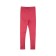 Basic leggings, height 140 cm, red color