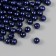 Set of beads "Pearls" D 6 mm, 250 gr, blue