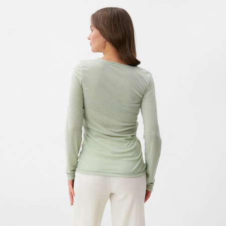 Women's longliva KAFTAN: BASIC Line olive, size 44-46-5
