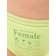 Female cowards, size 46, apple color