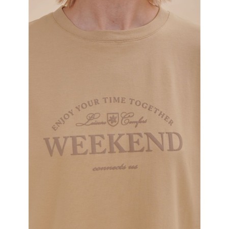 Female T -shirt, size l, sandy color-3