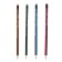 Pencil of black -scores "strips" hardness of HB, with an eraser, triangular, sharpened, in a tube, mix