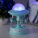 The spore-designer "Shapito" LED 3HLR44 disco, spins, blue 10x10x17 cm Risalux