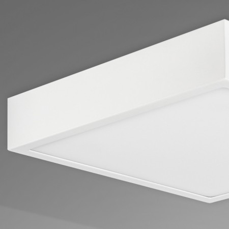 Ceiling Lamp Mantra Saona Superficie, LED, 680LM, 3000K, 120x120x42 mm, Matte White Color-3