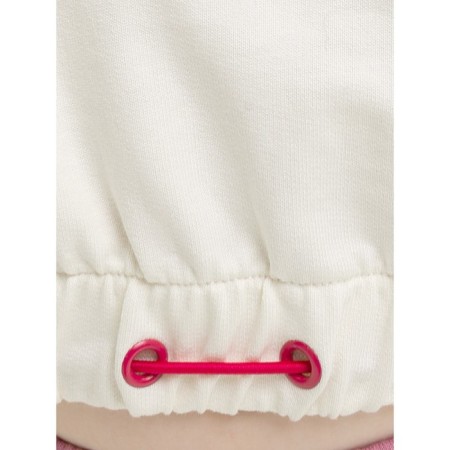 Sweep for girls, height 104 cm, milk color-3