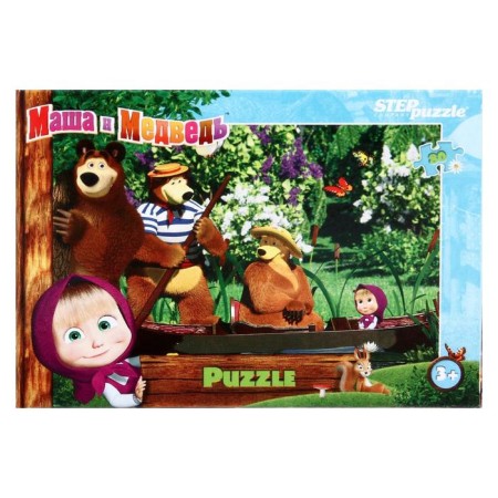 Puzzle "Masha and the Bear - 2", 80 elements, mix-13
