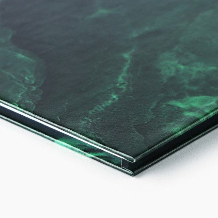 School diary for grade 1-11, in a solid cover, 40 l. "Emerald marble"-1