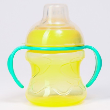 Drunker - children's impotion with a soft nose, 250 ml., With pens, Mix color-5