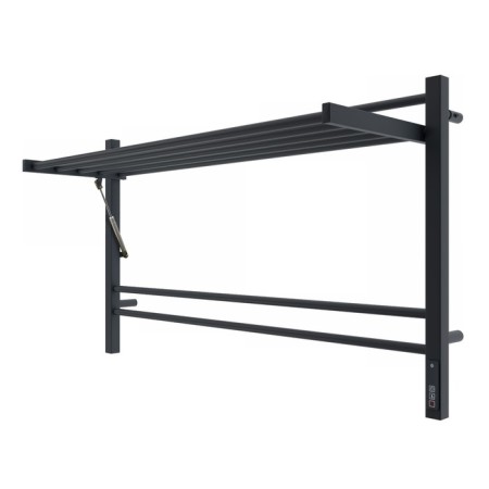 Terminus electric heated towel rail "Horizon" P8, 1000x600 mm, Black Muars-1