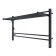Terminus electric heated towel rail "Horizon" P8, 1000x600 mm, Black Muars