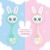 Musical toy "Favorite Bunny", sound, light, pink color