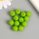 Busina silicone "Round" soft green d = 1.2 cm